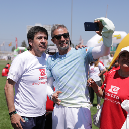 selfie tercera corrida familiar
