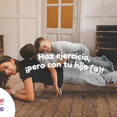 Haz ejercicio 5×30, ¡pero con tu hijo (a)!